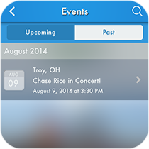 Event Listings Feature